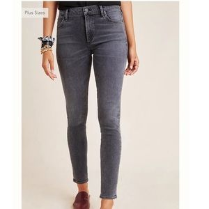 NWT Citizens of Humanity Rocket Mid-Rise Skinny Jeans - Carbon